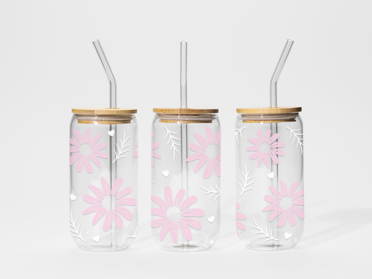 Verre en vitre - 16 oz - Daisy