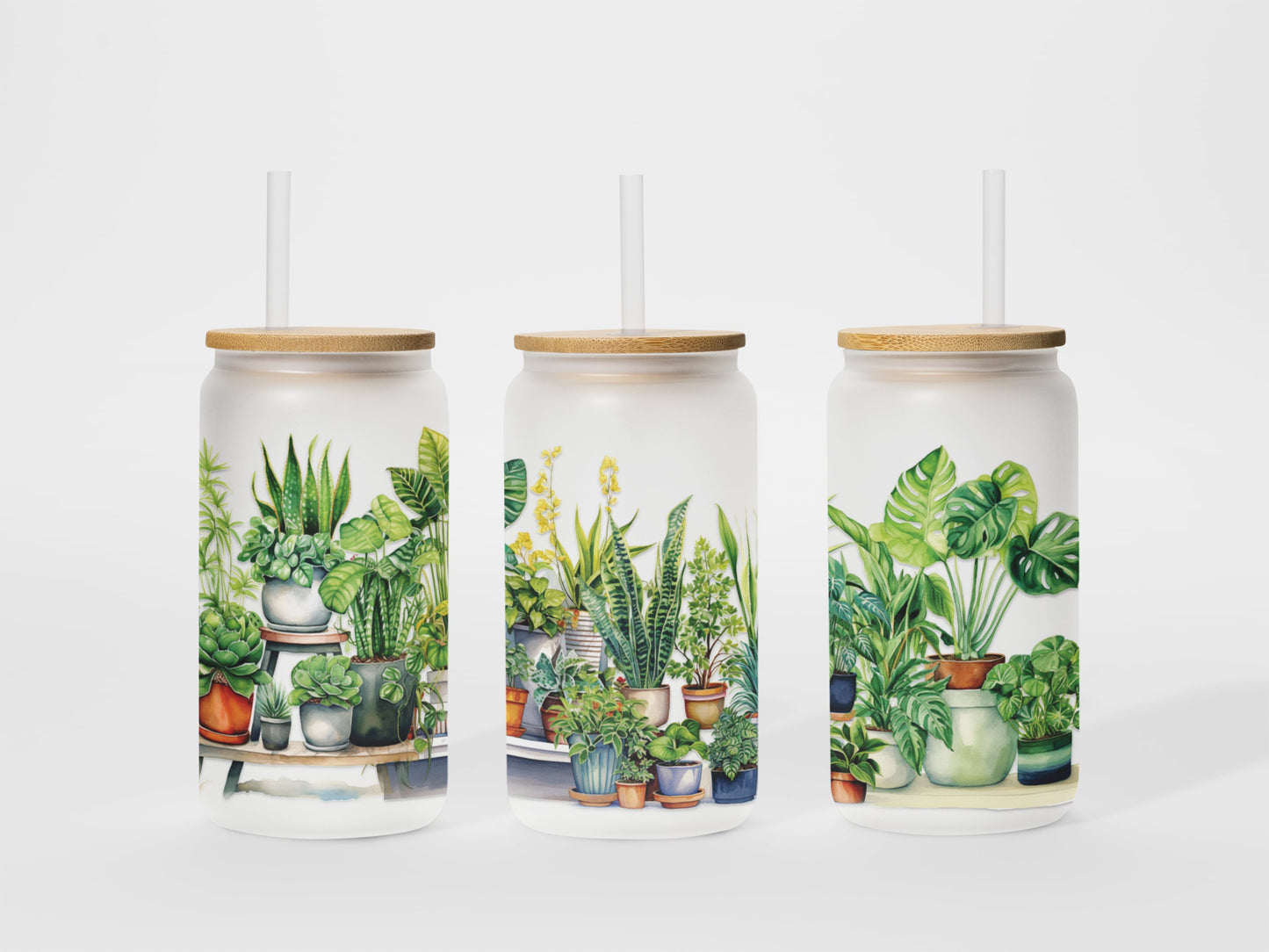 Verre en vitre - 16 oz - Amoureux des plantes