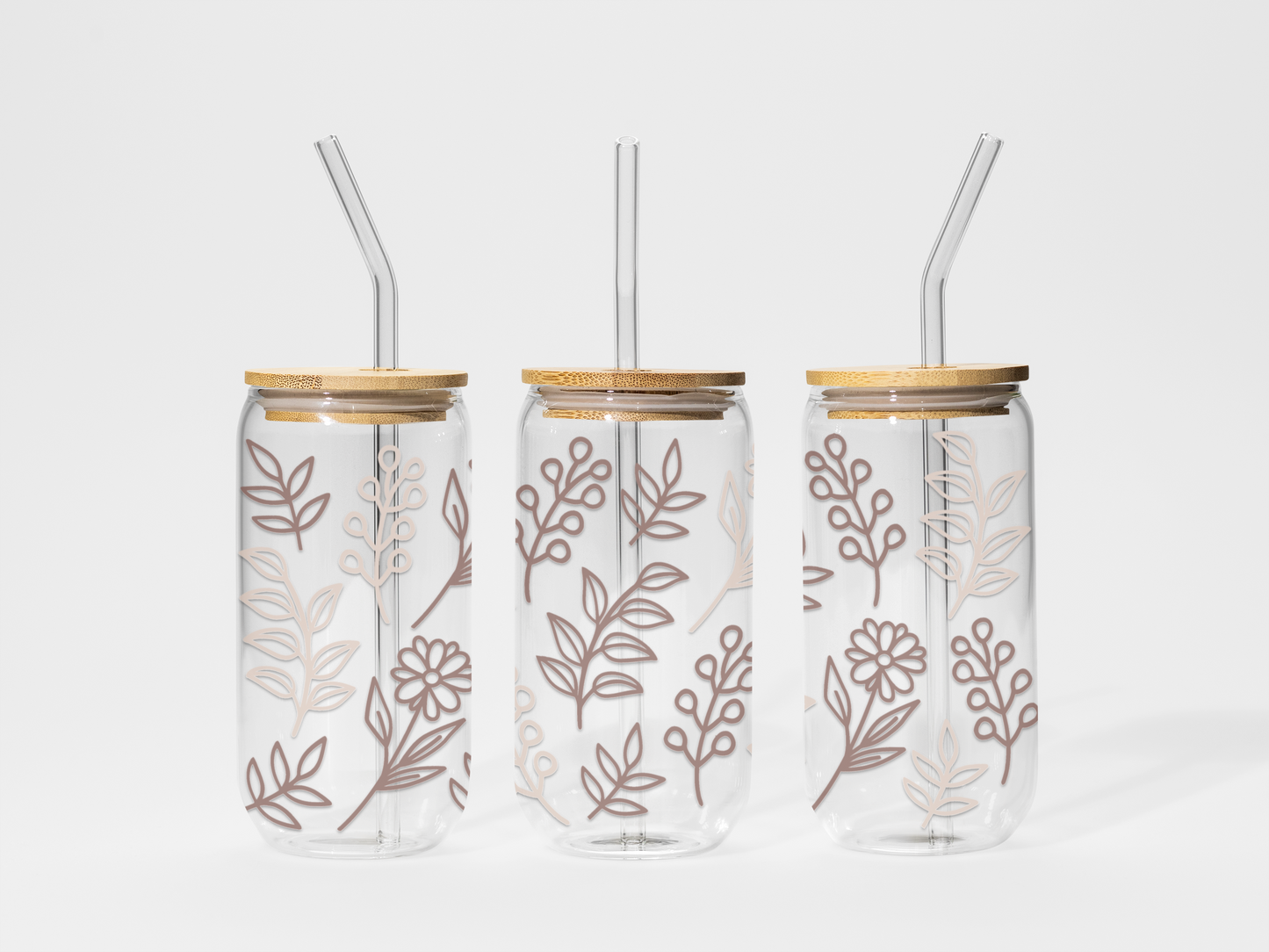 Glass tumbler - 16 oz - Minimalist