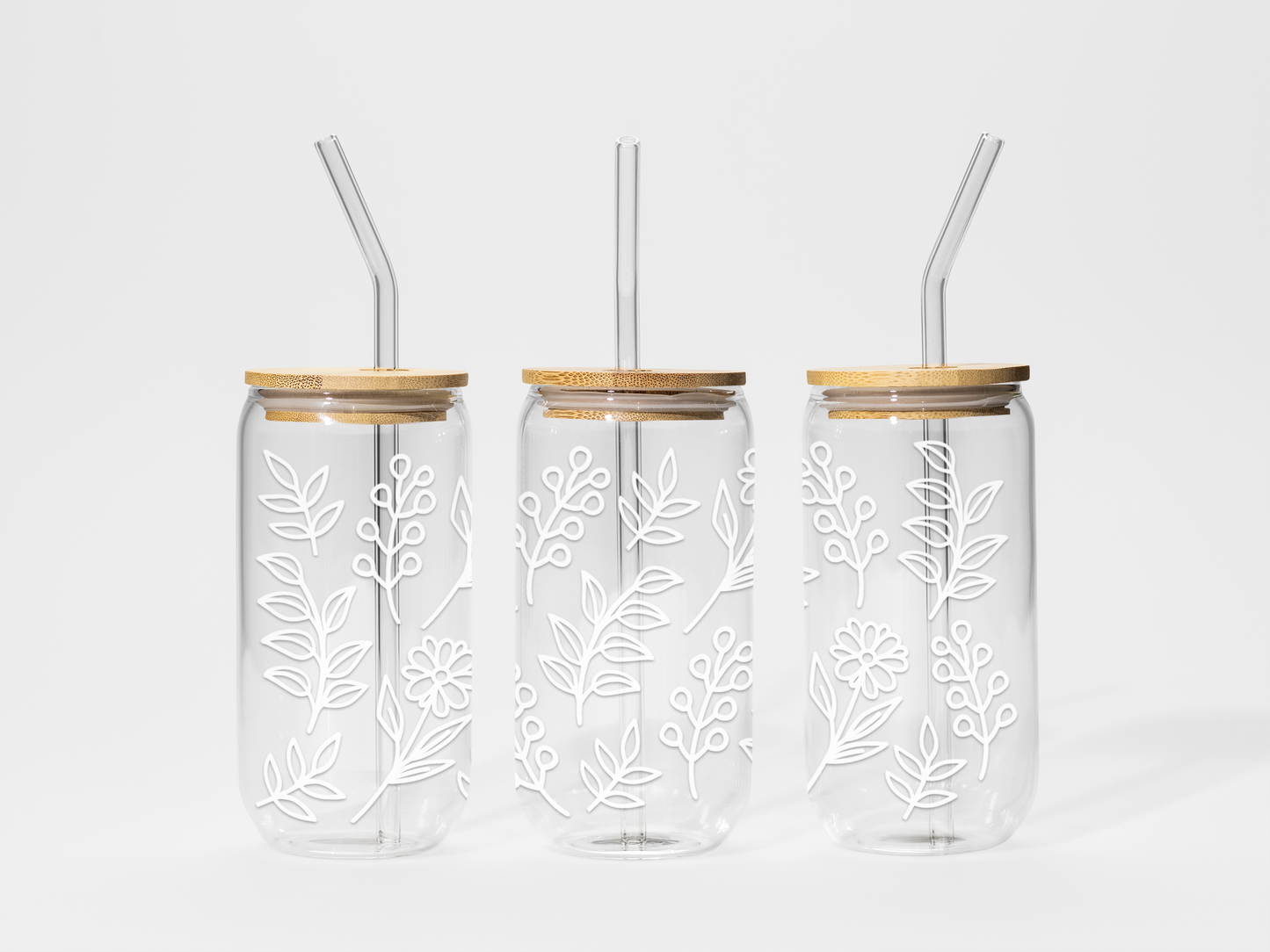 Glass tumbler - 16 oz - Minimalist